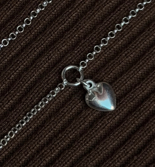 PULSERA CORAZÓN PLATA