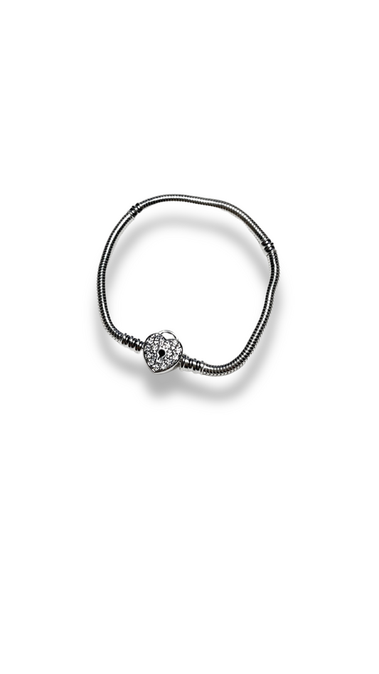 PULSERA PURE LOVE PLATA