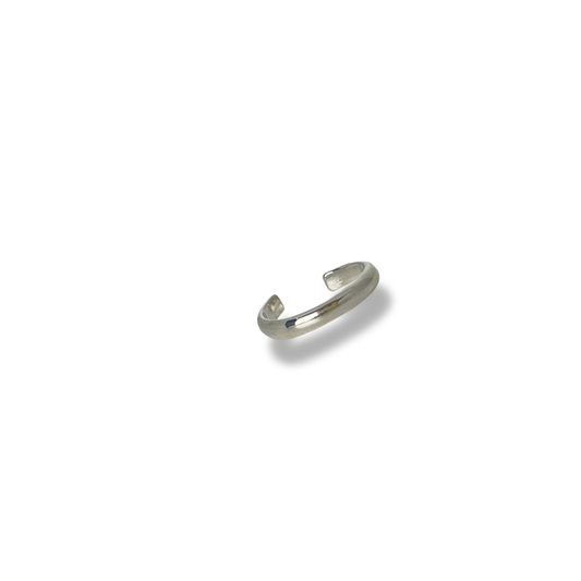 MINI EARCUFF LÍNEA PLATA