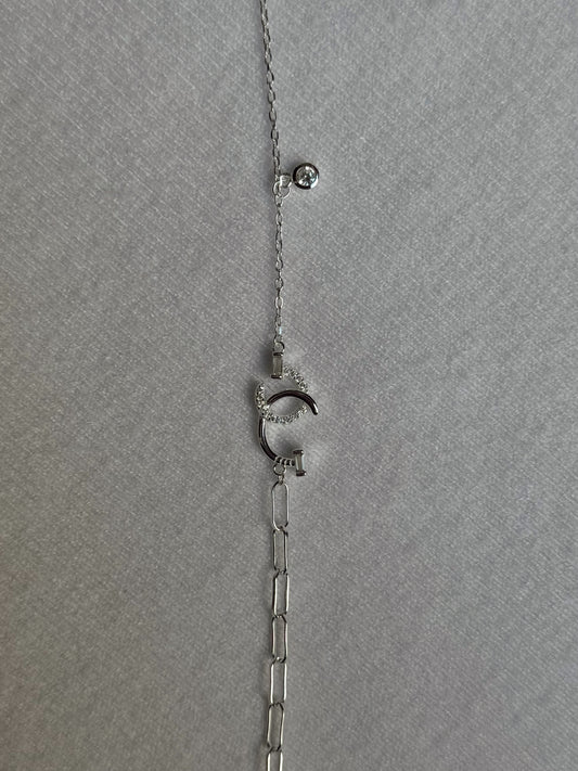PULSERA CLAVO PLATA