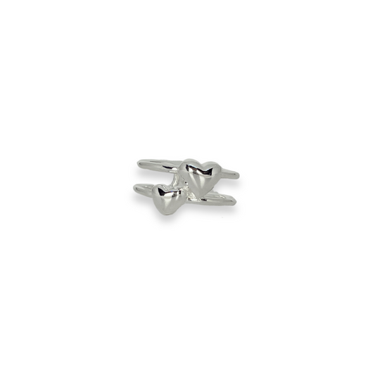 ANILLO DOUBLE HEART