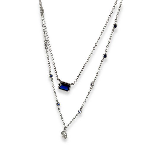 GARGANTILLA LADY DOBLE PLATA