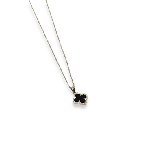 CADENA CLOVER VC PLATA