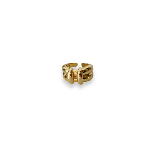 ANILLO MOÑO CUADRADO COVER