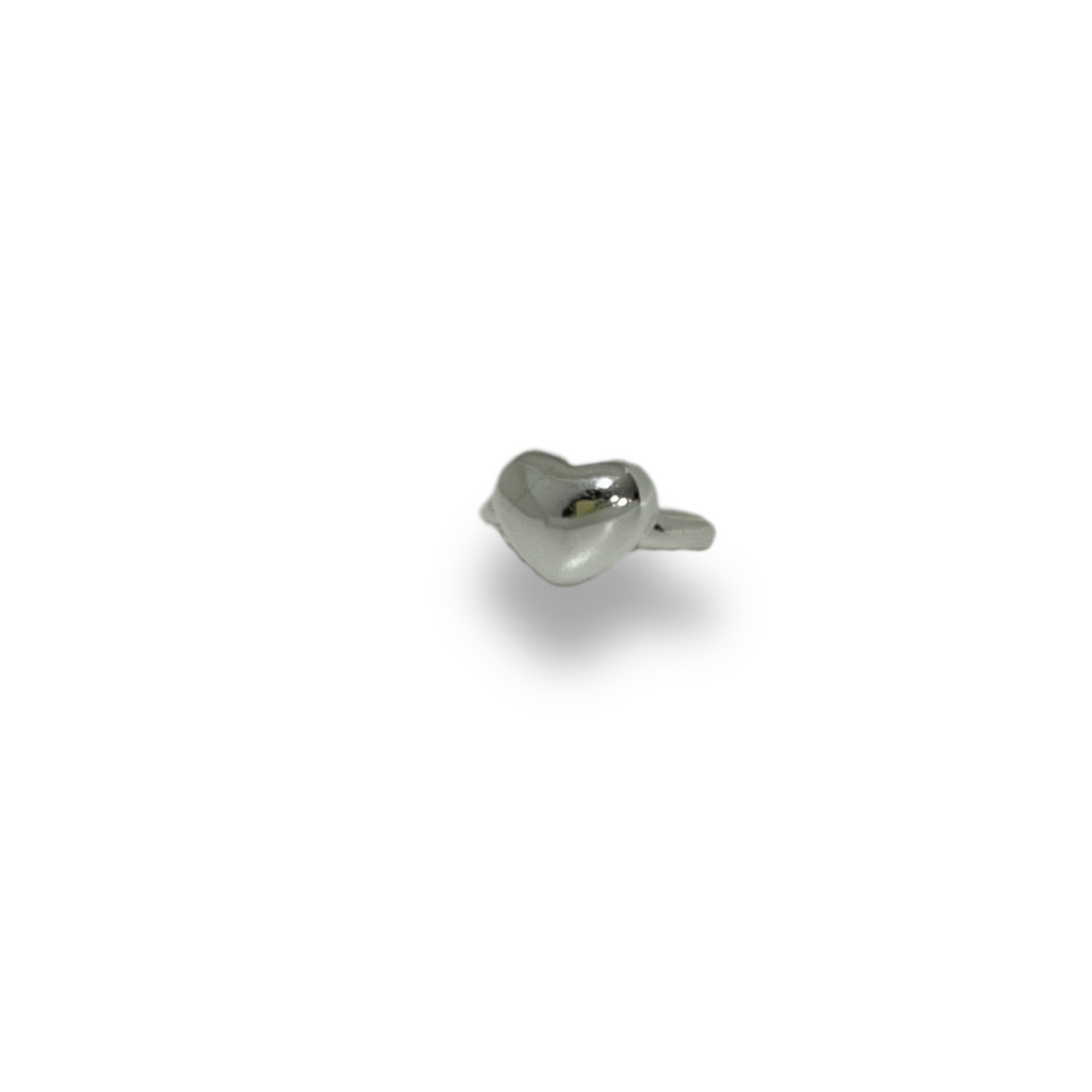 ANILLO CORAZÓN CHUNKY PLATA