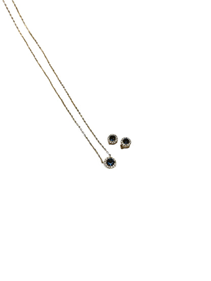 ADEREZO LADY ZAFIRO PLATA