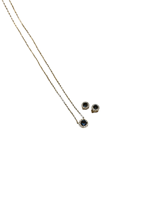 ADEREZO LADY ZAFIRO PLATA
